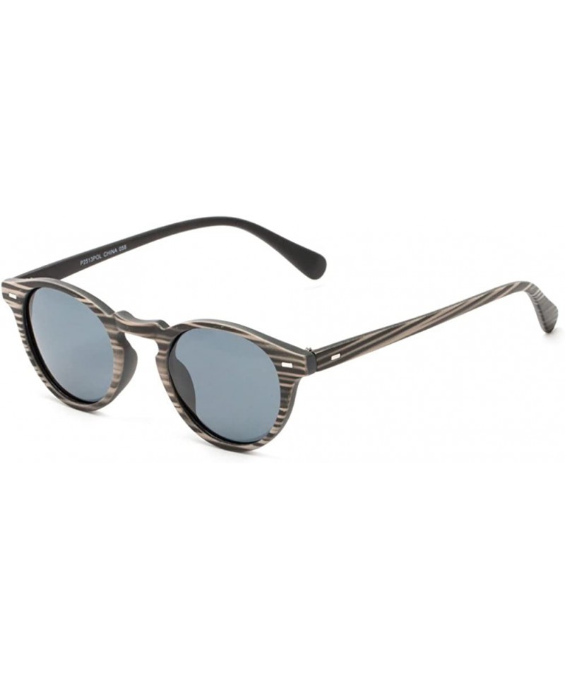 Sunglass Warehouse Benbrook- Polycarbonate Round Men's & Women's Full Frame  Sunglasses - CC12O429GAP