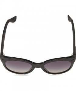 Round Women's Noronha Round Sunglasses - Black - CA17XMN5C5U $55.82