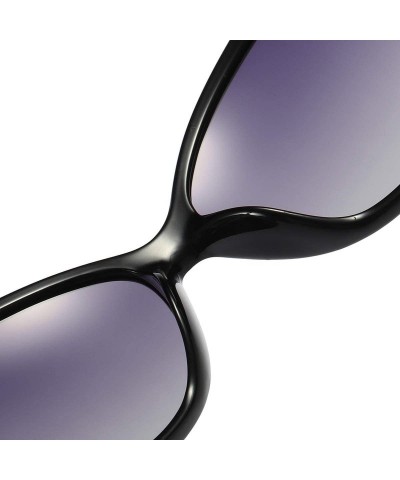 Oval Polarized TAC Sunglasses for Women Vintage Big Frame Ladies Shades UV400 Sun Glasses - E - CE198OHTGZM $12.77