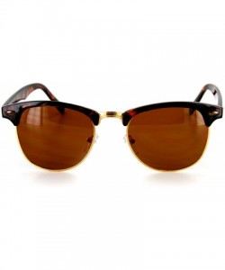 Wayfarer 8-Bit Pixel Retro Novelty Gamer Geek Sunglasses Adult Size - Tortoise - CT118O7KYQN $11.08