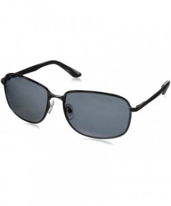 Rectangular HTG1013 C3 Polarized Rectangular Sunglasses - Shiny Gun - CB11OCMWLI3 $31.92