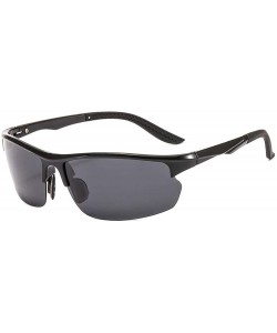 Sport Polarized Sunglasses Polarized Sunglasses Men's Outdoor Riding Fishing Glasses Sports Bicycles - CU18WU5REA7 $34.54