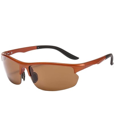 Sport Polarized Sunglasses Polarized Sunglasses Men's Outdoor Riding Fishing Glasses Sports Bicycles - CU18WU5REA7 $34.54