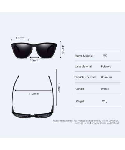 Aviator Men and women polarizing sunglasses driving Sunglasses polarizing glasses - C - C418QCC6UNW $24.98