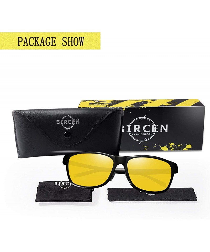 BIRCEN Night Vision Glasses for Driving: HD Anti Glare Metal Frame Nig –  BIRCEN Sunglasses