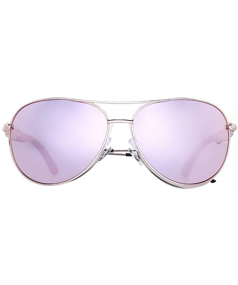 Fashion ladies sunglasses- vintage versatile sunglasses - H - CU18ROZNOUR