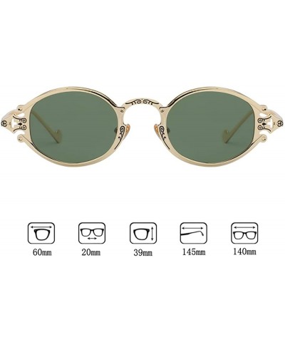 Goggle replica engraved sunglasses polarized outdoor - Dark Green Lens - CR199Y2IOL6 $28.77