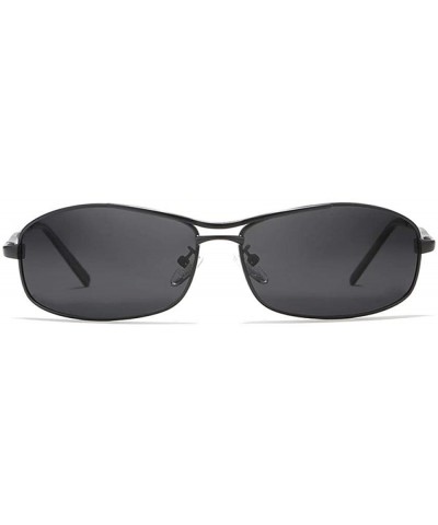 Sport Men Driving Sunglasses Polarized Smooth Design Rectangle Sun Glasses Sport C4 - C1 - C718XQZMGKQ $14.89