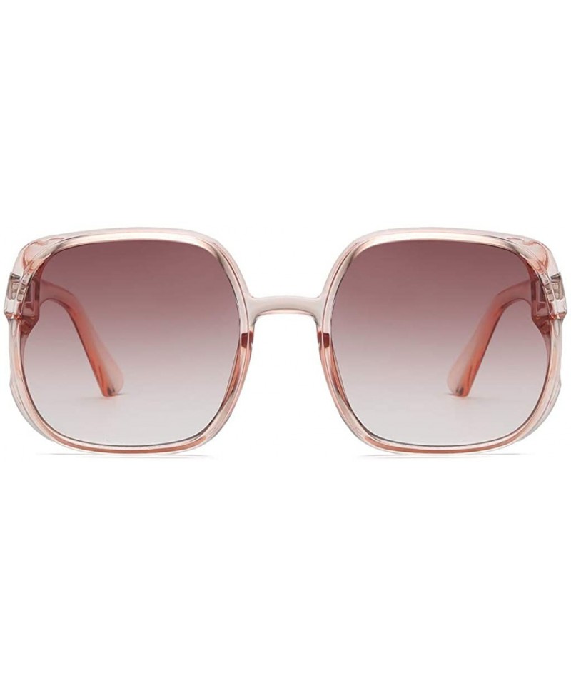 Square Sunglasses for Women Trendy Oversized Square Sunglasses Flat Top ...