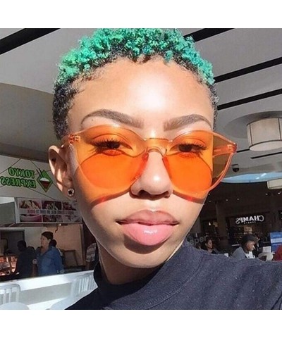 Round Unisex Fashion Candy Colors Round Outdoor Sunglasses Sunglasses - C4199S6TK5M $21.96