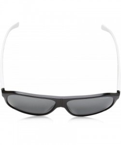 Square Men's An4243 50-50 Grand Square Sunglasses - Black/Grey Mirror Silver - CS180D5MGGX $38.35