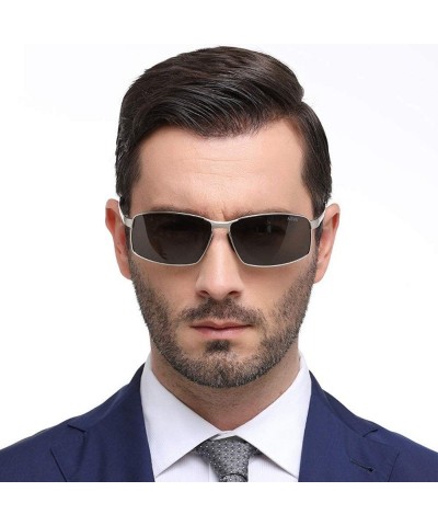 Sport Sunglasses mens polarized lenses driving lightweight UV cut UV cut fishing sport tennis Sunglasses MDYHJDHHX - C318X6OR...