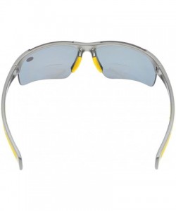 Wrap Bifocal Sunglasses with Wrap-Around Sport Design Half Frame for Men and Women - Grey - C518C3M542S $16.18