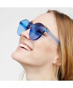 Round Unisex Fashion Candy Colors Round Outdoor Sunglasses - Dark Blue - C2199XS07Q9 $16.35