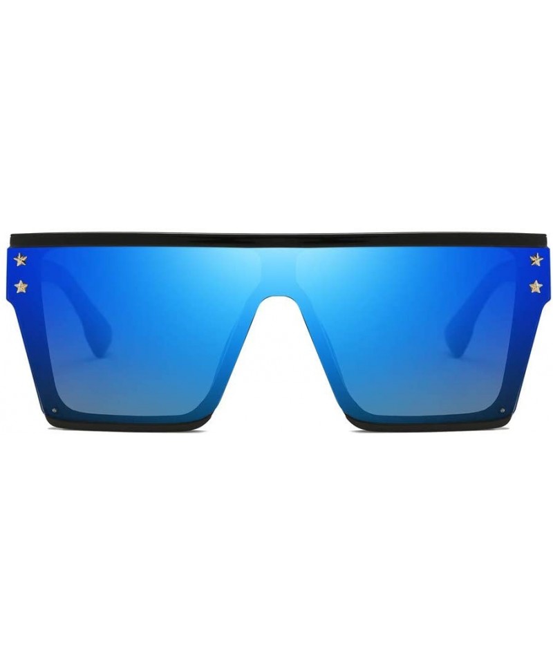 Oversized Square Frame Stylish Sunglasses for Men Women UV Pretection ...