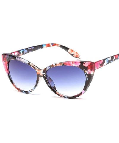 Oversized 2019 New Sexy Cat Eye Sunglasses Women Brand Designer Vintage Ladies Cateyes C9 - C3 - CJ18YZUUDAO $9.42