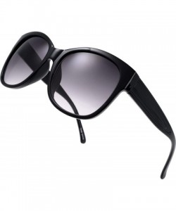 Rimless Retro Vintage Cat Eye Butterfly Sunglasses for Women Classic Style - Exquisite Packaging - 01-black - CT18YRMWRKI $8.57