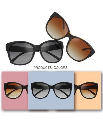 Rimless Retro Vintage Cat Eye Butterfly Sunglasses for Women Classic Style - Exquisite Packaging - 01-black - CT18YRMWRKI $8.57