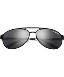 Aviator Polar Sunglasses - Matte Black - C312I845P1P $15.05