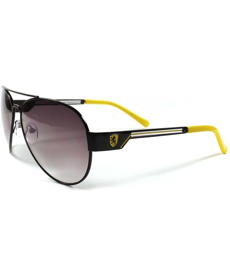 Sport Aviator Sporty Modern Fashion Mens Womens Sunglasses - CD18O7OYDZ9 $15.14