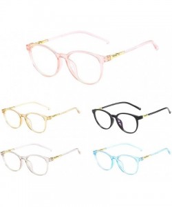 Rimless Reading Unisex Stylish Square Non-Prescription Eyeglasses Glasses Clear Lens Eyewear - Yellow - C018T6D3I0S $8.91