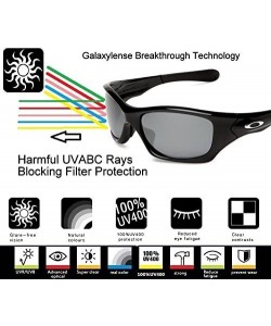 Oversized Replacement Lenses Jawbreaker Polarized Black/Titanium 2 Pairs - S - CL186XQKUA3 $14.65