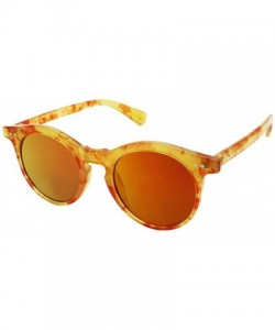 Cat Eye Polarized Cat Eye Fashion Designer Sunglasses - Orange - CE12GZARR5F $8.12