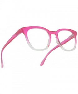 Oversized Semi Oversized Readers Strength Tortoise - Acrylic Pink - CJ196MW25GH $16.22