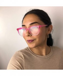 Oversized Semi Oversized Readers Strength Tortoise - Acrylic Pink - CJ196MW25GH $16.22