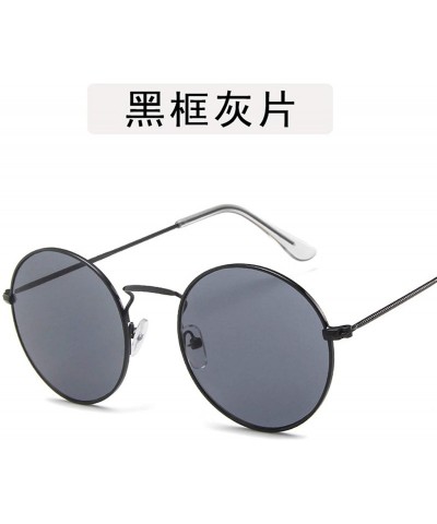 Rimless Round Sunglasses Summer Women Small Glasses Lady Luxury Mirror Retro Metal Sun Vintage Tiny Female - 5 - C1198ZXX8GG ...