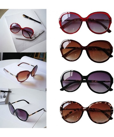 Oversized 2018 Hot Sale Retro Sunglasses Square Vintage Style Oversized Frame For Women Coating Fashion Women - C318EMS5WNT $...