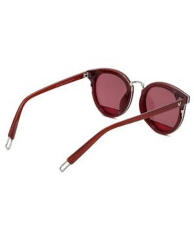 Aviator Metal frame PC frame material sunglasses- colorful multicolor sunglasses - D - CL18S80D35Z $48.27