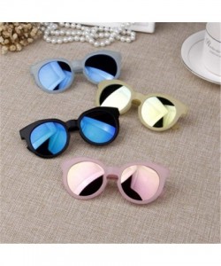 Oversized New Kids Sunglasses Grils Lovely Baby Sunglasses Children Glasses Sun GlassesUV400 - Multi - CB18W0H690G $21.91