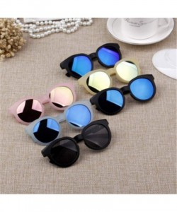 Oversized New Kids Sunglasses Grils Lovely Baby Sunglasses Children Glasses Sun GlassesUV400 - Multi - CB18W0H690G $21.91