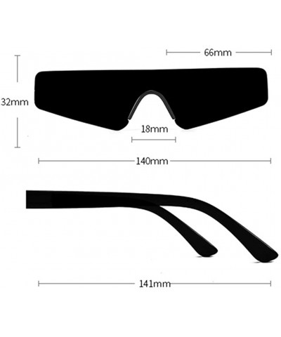 Goggle Unisex Sunglasses-Retro Vintage Eye Eyewear Fashion Radiation Protection - White - CM18Q3COKKC $5.52