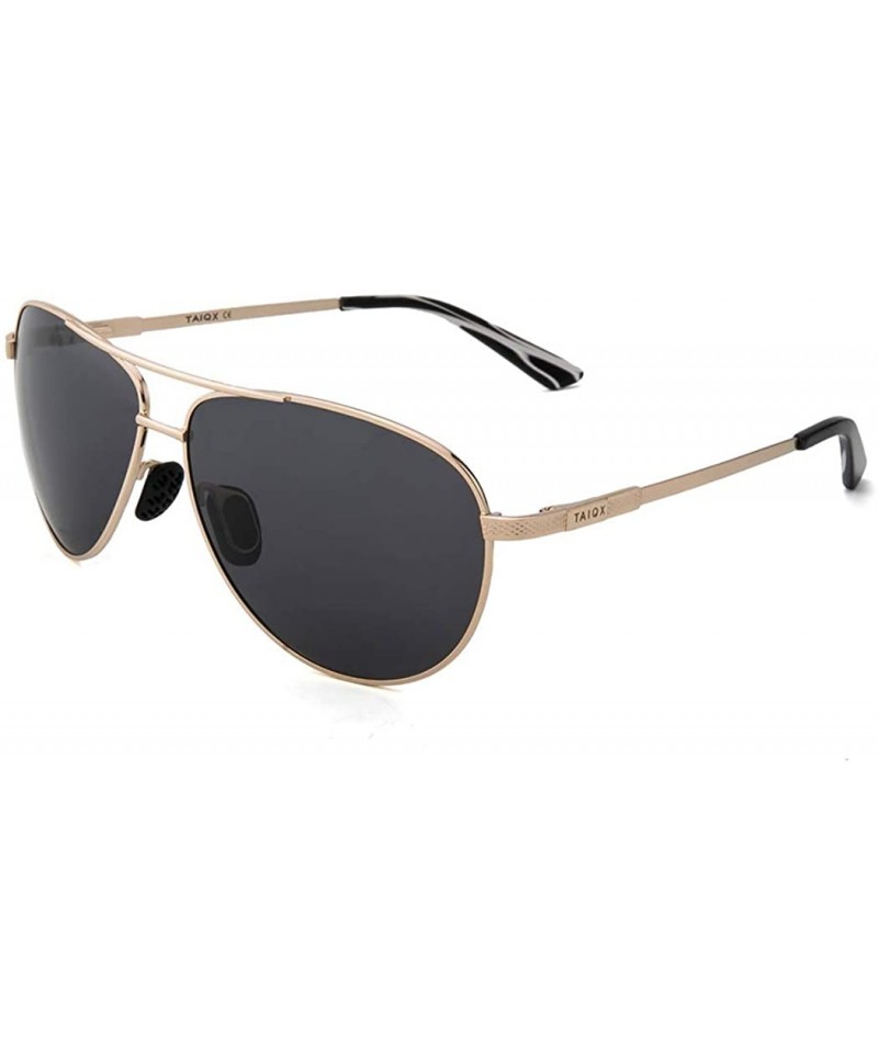 Men's Sunglasses Polarized Rimless Gold Rim Gold