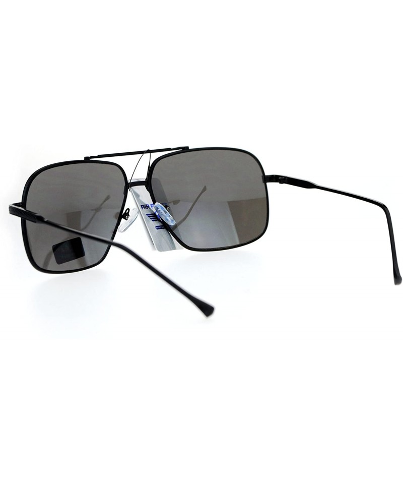 Air Force Sunglasses Mens Square Aviators Retro Fashion UV 400