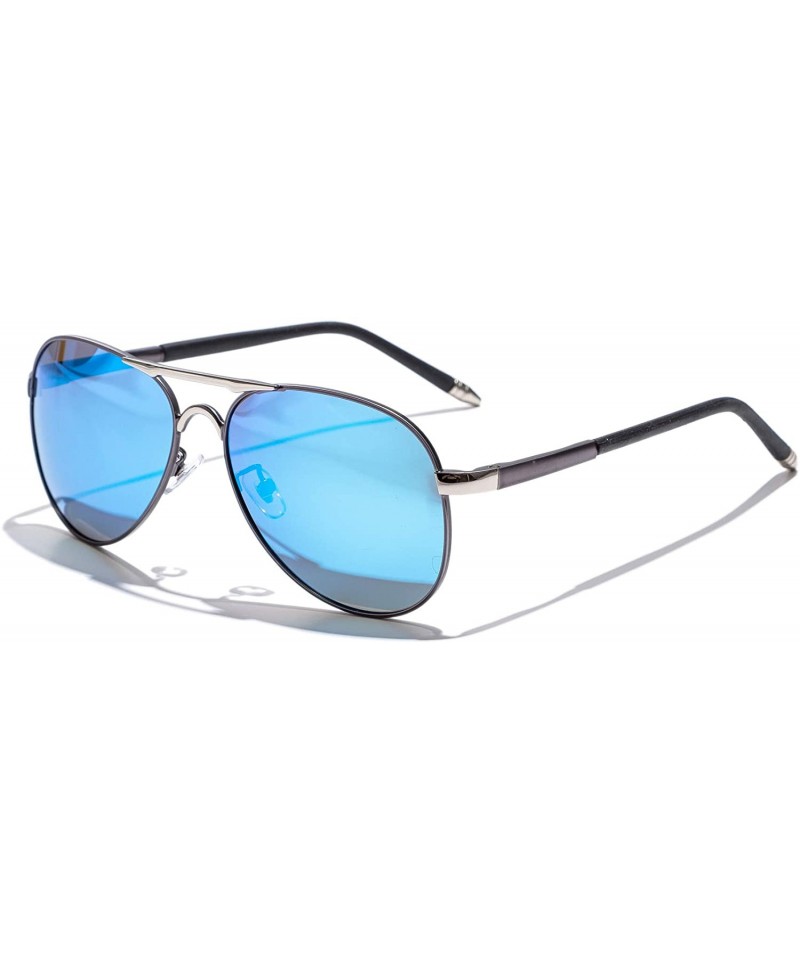 Oval Royce Polarized Driving Sunglasses - Blue - C619487XX8Z $36.79