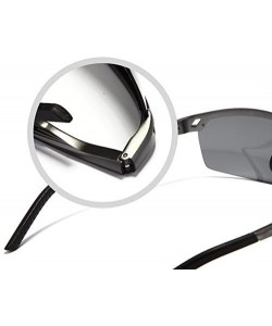 Sport Sports Sunglasses Drive Polarized Sunglasses HD Outdoor Glasses - Gun Gray Color - CX183AXXALH $40.63