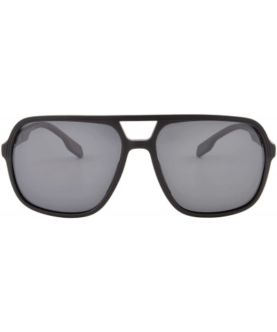 Oversized Lightweight Sunglasses Polarizing Women SH2002 - Black Frame - CZ193UALALT $14.18