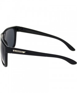 Square Biohazard Sunglasses Mens Square Sporty Fashion Shades UV 400 - Black (Black) - C418ZWNSDAK $11.19