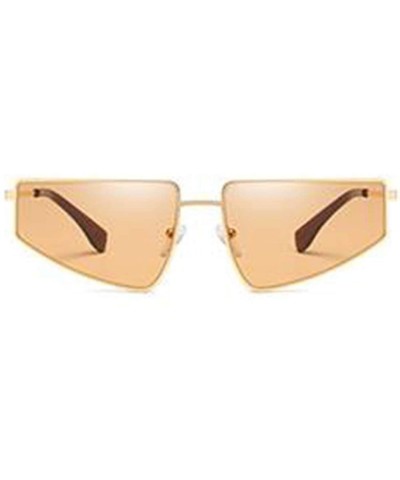 Butterfly Women Fashion Sunglasses Butterfly Eyewear With Case UV400 Protection - Gold Frame/Brown Lens - CD18X02M7T6 $24.35