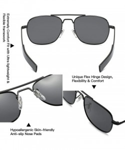 Aviator Aviator Sunglasses for Women Men Polarized Vintage Retro Designer Glasses UV 400 Protection - CC186I8994S $13.19