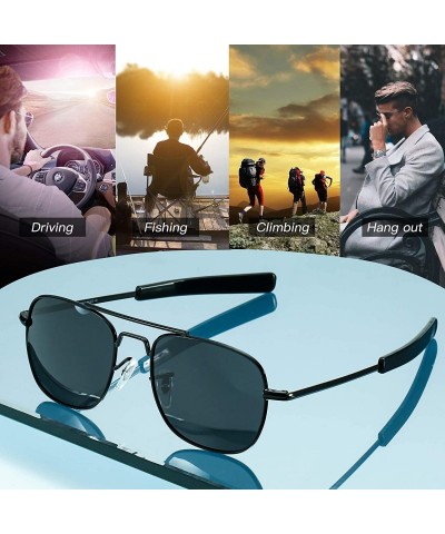 Aviator Aviator Sunglasses for Women Men Polarized Vintage Retro Designer Glasses UV 400 Protection - CC186I8994S $13.19