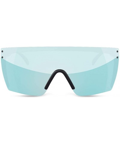 Shield Lazer Face Z87 Sunglasses - Arctic Chrome - CE12OCZK608 $47.31