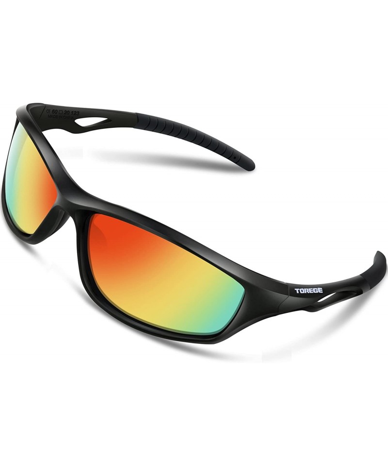 Polarized Sports Sunglasses for Men Women,Driving Fishing Cycling