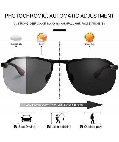 Polarized Photochromic Driving z87 Sunglasses For Men Women Day