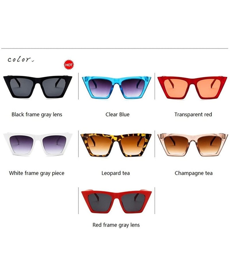 sunglasses glasses Personalized Colorful versatile - White Frame Gray ...