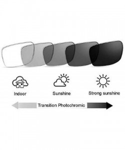 Cat Eye Sunglasses Finished Eyeglasses Photochromic glasses - C818LH50AO8 $24.93