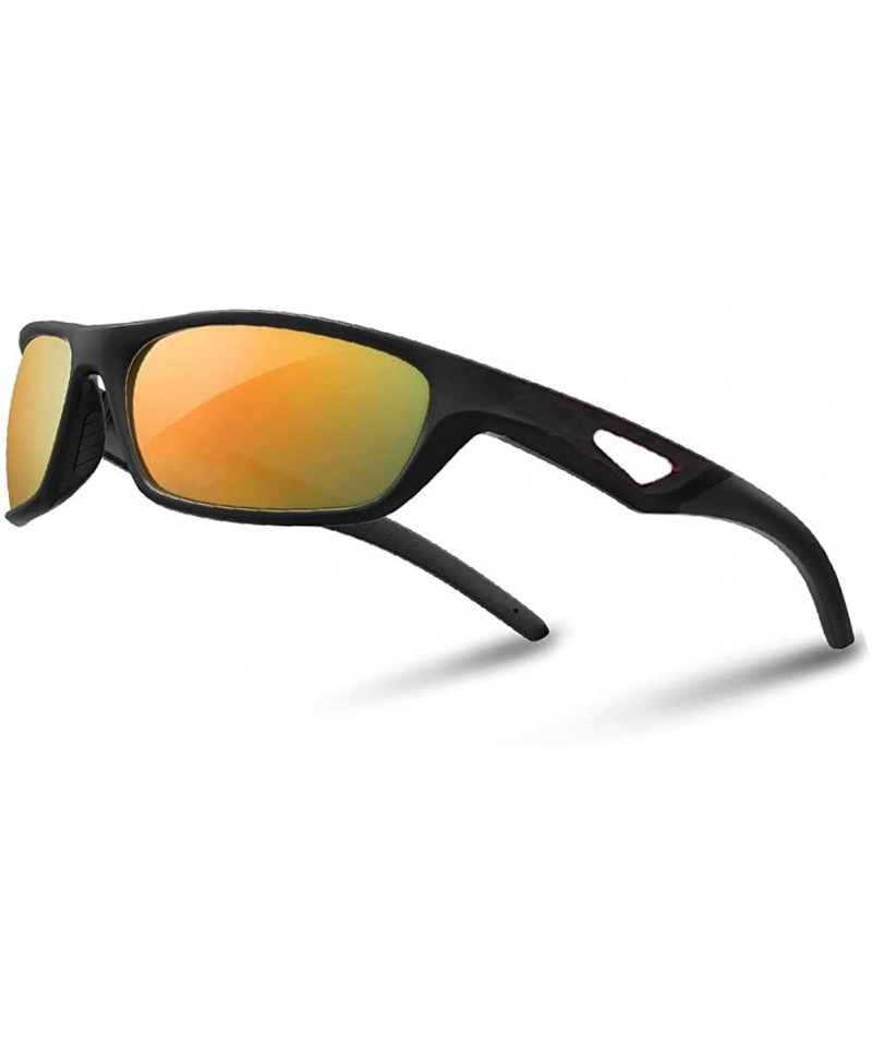 Polarized Sports Sunglasses Baseball Glasses Shades for Men TR90 durable  Frame for Driving Running Fishing 82021 - CK18TAUK34N
